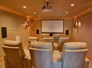 Custom Home Theater Room and Home Audio Video Design Tomball